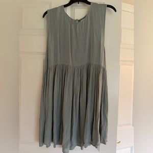 urban outfitters seafoam/blue/green mini dress